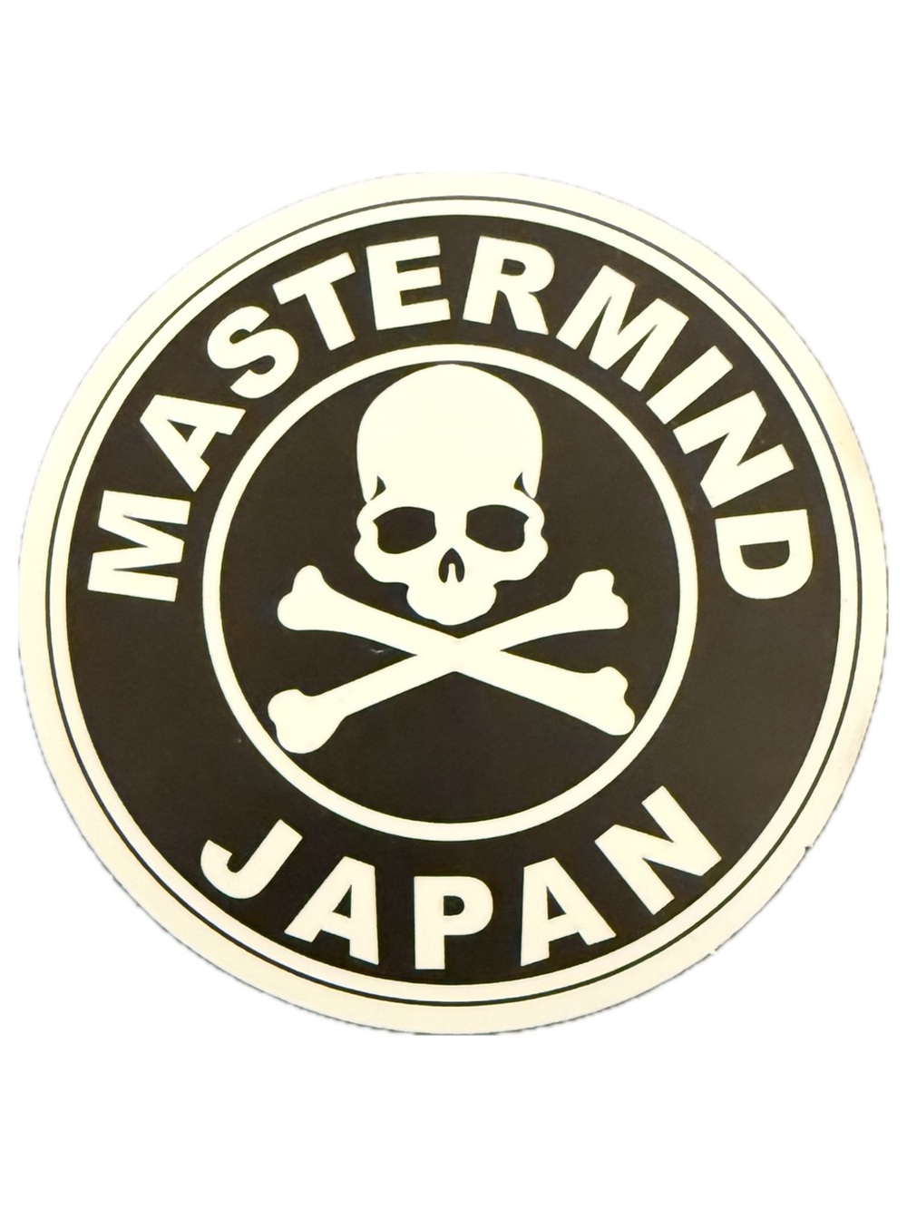Mastermind Japan Skull Crossbones Logo Sticker Streetwear Fashion Decal